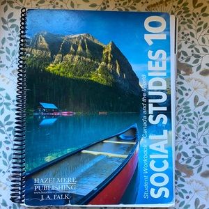 Social Studies 10 student workbook by J.A. Falk